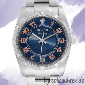 Rolex Air-king Herren 114210BLAO 36mm Automatisch