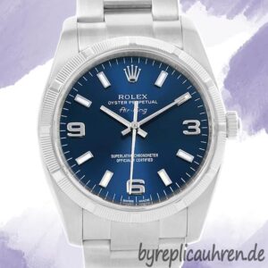 Rolex Air-king Herren 36mm 114210BLSO Austernarmband