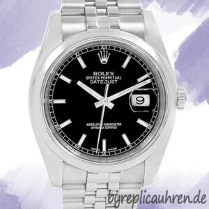 Rolex Datejust 36mm 116200BKSJ Herren Jubiläumsarmband