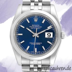 Rolex Datejust 36mm Herren 116200BLSJ Silberton