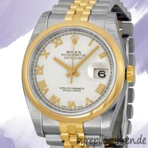 Rolex Datejust 116203-0144 36mm Herren Silberton