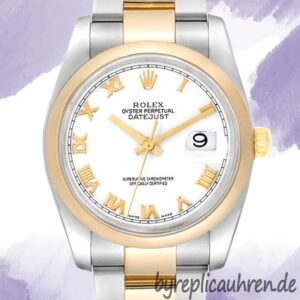 Rolex Datejust Herren 116203-0135 36mm Silberton