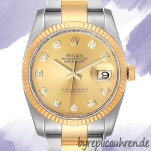 Rolex Datejust 116233CDO 36mm Herren Silberton