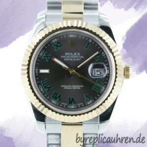 Rolex Datejust Herren 36mm 116233GYRO Stainless Steel Automatisch