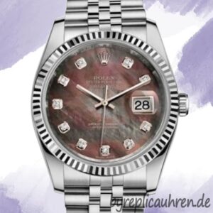Rolex Datejust 116234BKMDJ 36mm Herren Armband