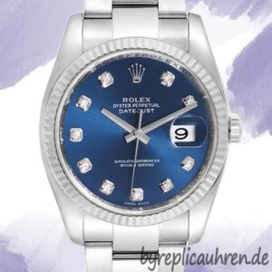 Rolex Datejust 36mm Herren 116234BLDO Blaues Zifferblatt