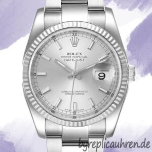Rolex Datejust Herren 116234SSO 36mm Silberton Austernarmband