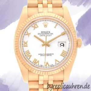 Rolex Datejust Herren 116238 36mm Stainless Steel Jubiläumsarmband