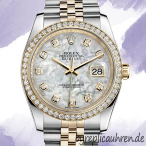 Rolex Datejust 36mm 116243MDJ Herren Silberton