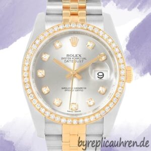 Rolex Datejust Herren 36mm 116243SDJ Diamond Bezel