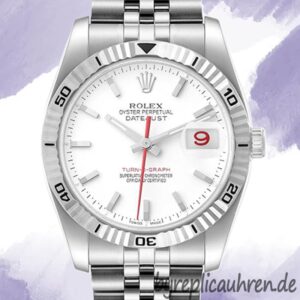 Rolex Datejust Turn-o-graph 116264 36mm Herren Silberton