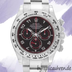 Rolex Daytona 116509-78599 Herren 40mm Silberton Schwarzes Zifferblatt