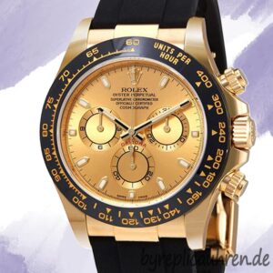Rolex Daytona Herren 40mm 116518CSR Gummiband