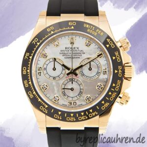 Rolex Daytona 40mm 116518MDR Herren Gummiband