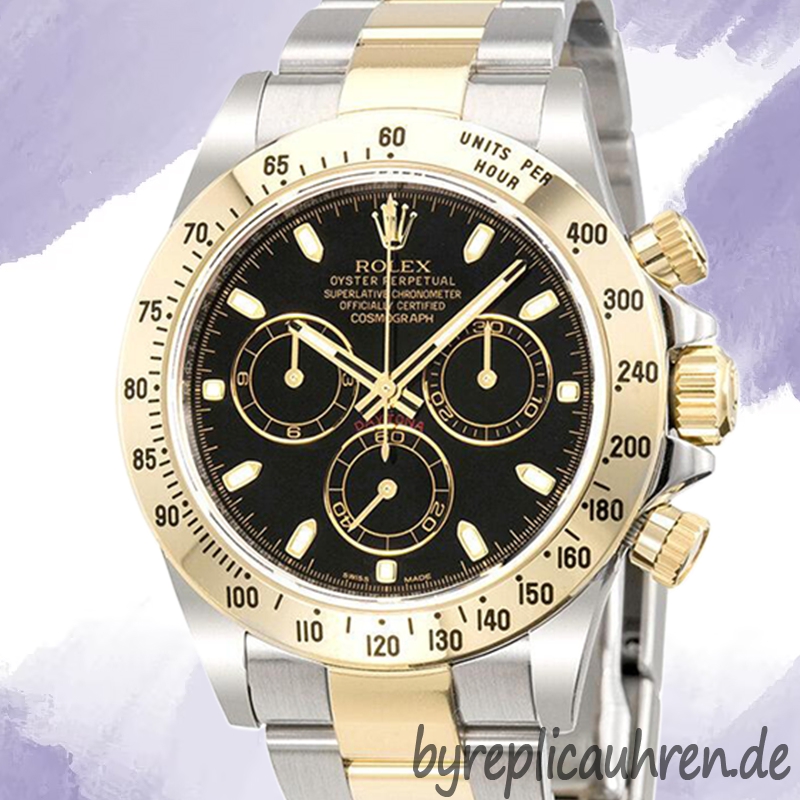Rolex Daytona 40mm 116523BKSO Herren Stainless Steel Automatisch