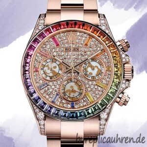 Rolex Daytona 116595RBOW 40mm Herren Zifferblatt mit Diamantpavé