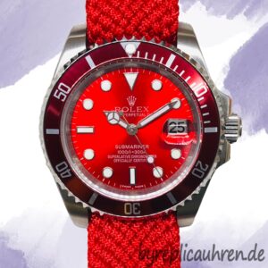 Rolex Submariner 40mm 116610Coke Herren Rotes Zifferblatt