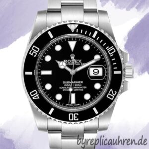 Rolex Submariner Herren 40mm 116610LN Schwarzes Zifferblatt Armband