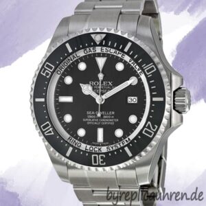 Rolex Sea-Dweller Deepsea 44mm Herren 116660-98210 Schwarzes Zifferblatt Automatisch