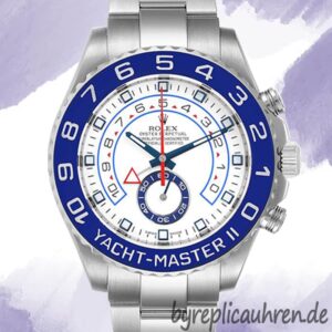 Rolex Yacht-master Ii Herren 116680-78210 44mm Weißes Zifferblatt