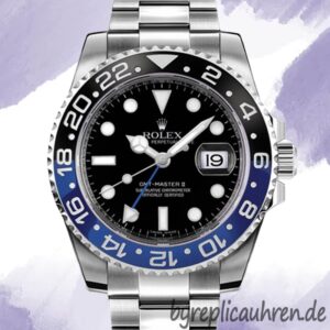 Rolex Gmt Master Ii Herren 40mm 116710BLNR-78200 Silberton Austernarmband