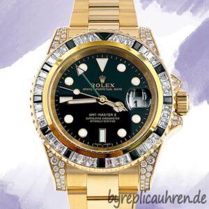 Rolex GMT-Master II Herren 116758 40mm Diamond Bezel Austernarmband