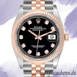 Rolex Datejust m126231-0019 36mm Herren Silberton Automatisch