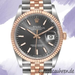 Rolex Datejust 36mm m126231-0013 Herren Stainless Steel Jubiläumsarmband