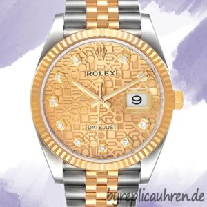 Rolex Datejust m126233-0033 36mm Herren Automatisch