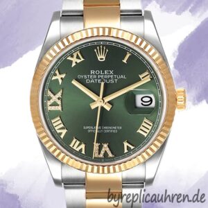 Rolex Datejust 36mm m126233-0026 Herren Silberton Stainless Steel