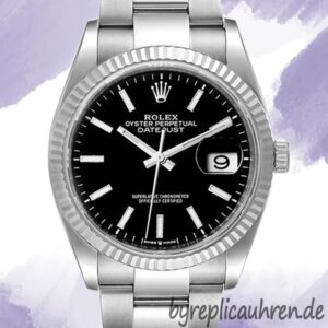 Rolex Datejust 36mm 126234BKSO Herren Stainless Steel
