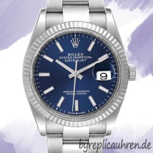 Rolex Datejust 36mm 126234BLSO Herren Stainless Steel Austernarmband