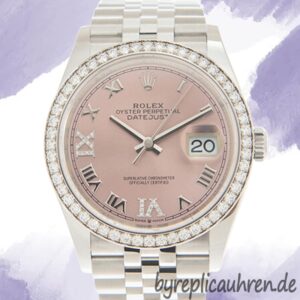 Rolex Datejust Damen m126284rbr-0023 36mm Silberton