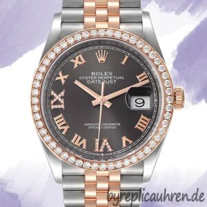 Rolex Datejust 36mm Herren m126281rbr-0011 Diamond Bezel Automatisch