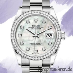 Rolex Datejust m126284rbr-0012 36mm Damen Austernarmband
