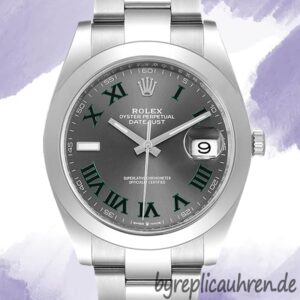 Rolex Datejust m126300-0013 41mm Herren Wimbledon-Zifferblatt