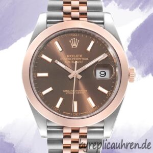 Rolex Datejust m126301-0002 Herren 41mm Silberton Stainless Steel