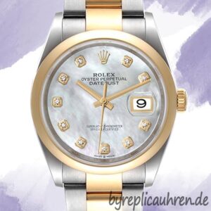 Rolex Datejust m126303-0017 41mm Herren Automatisch Silberton