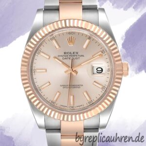 Rolex Datejust m126331-0009 41mm Herren Austernarmband/Jubiläumsarmband