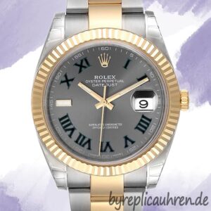 Rolex Datejust m126333-0019 41mm Herren Wimbledon-Zifferblatt Stainless Steel