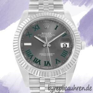 Rolex Datejust Herren m126334-0022 41mm Wimbledon-Zifferblatt