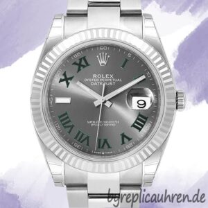 Rolex Datejust 41mm m126334-0021 Herren Stainless Steel Silberton