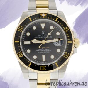 Rolex Sea-Dweller Herren 43mm m126603-0001 Schwarzes Zifferblatt