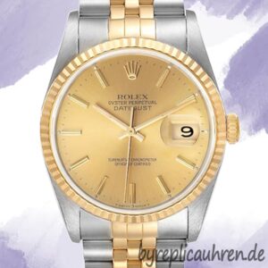 Rolex Datejust 16233CSJ 36mm Herren Jubiläumsarmband
