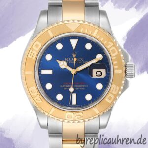 Rolex Yacht-master 40mm 16623BLSO Herren Blaues Zifferblatt