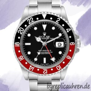 Rolex Gmt Master Ii Herren 16710COKE 40mm Schwarzes Zifferblatt