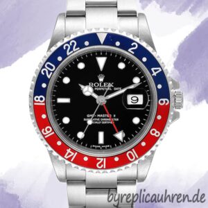 Rolex Gmt Master Ii Herren 16710PEPSI 40mm Silberton