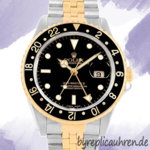 Rolex Gmt Master 40mm Herren 16713BKSJ-1 Goldton Stainless Steel