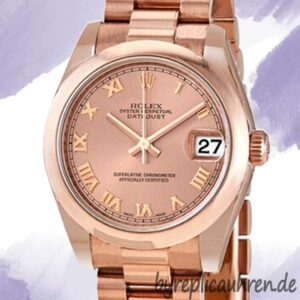 Rolex Datejust Damen 31mm 178245RRP Roségoldenes Zifferblatt