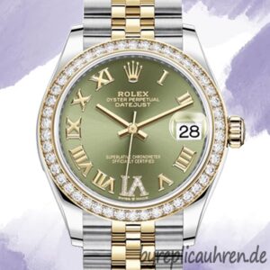 Rolex Datejust 31mm m278383rbr-0016 Damen Automatisch Silberton